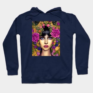 Flowers Girl Hoodie